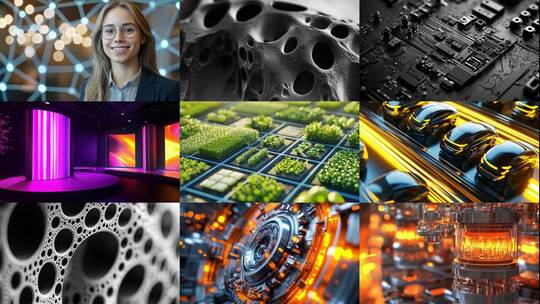 微观世界感知未来纳米传感器技术前沿高清在线视频素材下载