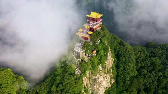 南五台山 钟南山 秦岭 云海 日出 云彩 蓝天