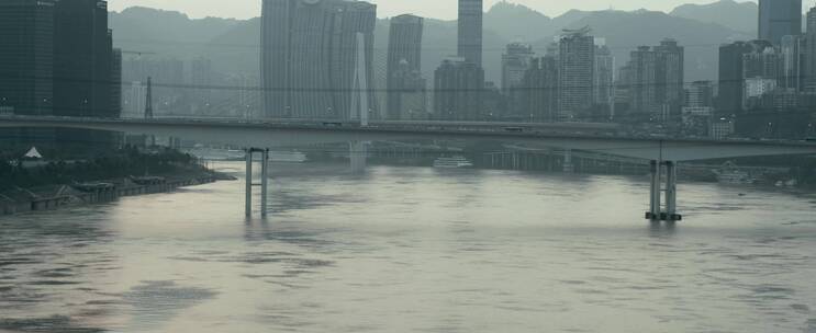 重庆三江口周边城市风景