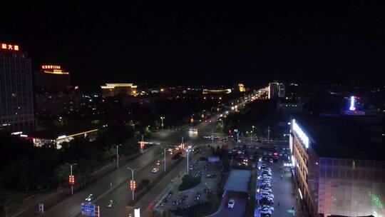 都市夜景视频素材模板下载