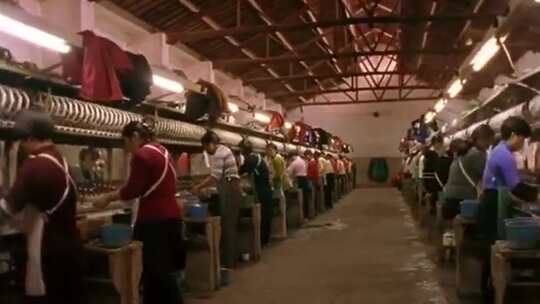 中国丝绸历史影像