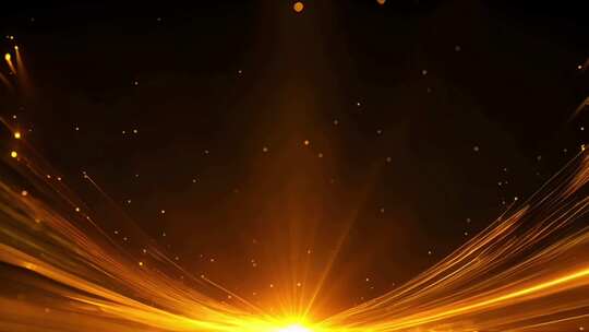 4K 金色粒子 颁奖晚会 舞台背景