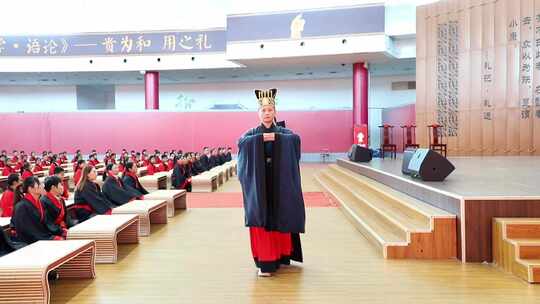 宁阳实验学校师生曲阜孔子拜师礼研学