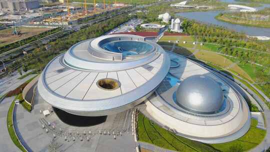 上海天文馆（临港滴水湖）4K航拍