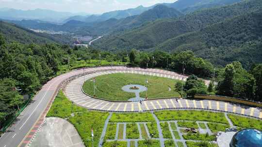 江西井冈山风景区航拍