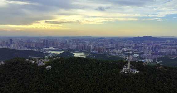 岳麓山长沙电视塔梅溪湖公园【组镜】