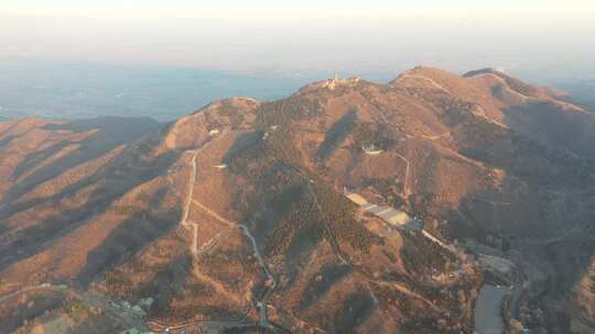 航拍 建筑 村庄 风景 景色 农村