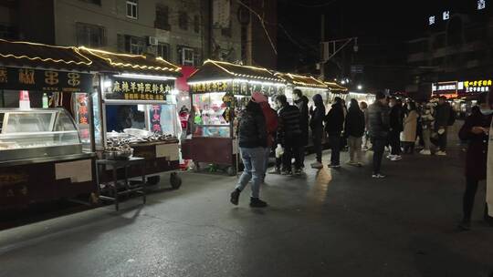 夜市小吃摊