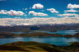 西藏羊卓雍措内湖延时高清在线视频素材下载