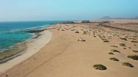 Corralejo，沙丘，加那利群岛，大