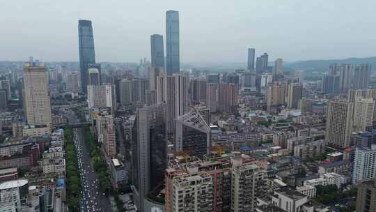 IFS 长沙大景航拍大气宣传片使用4K