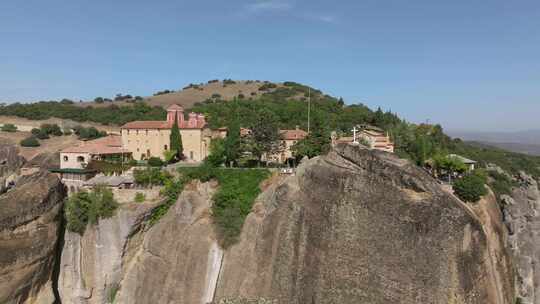 Meteora，修道院，卡拉巴卡，希腊