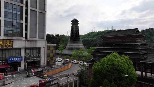 贵阳风雨桥航拍