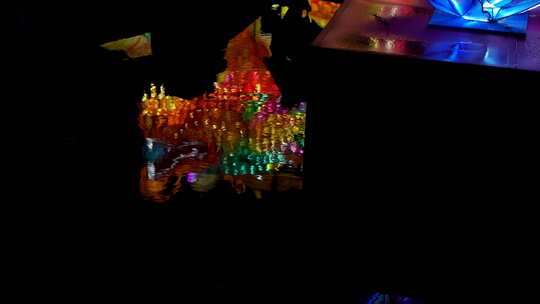 南京老门东的龙年龙灯笼新年春节元宵节气氛视频素材模板下载
