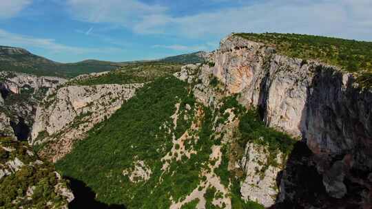 Verdon峡谷，河流，峡谷，悬崖