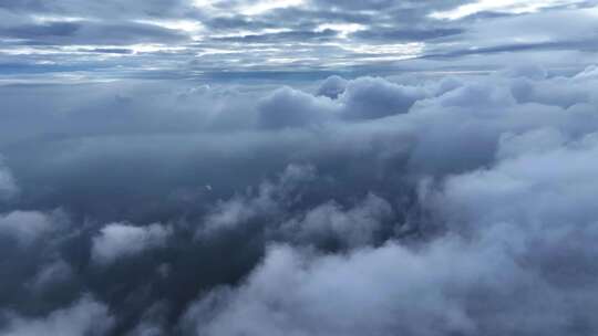 山间云海航拍空境自然环境气候生态宣传片4K