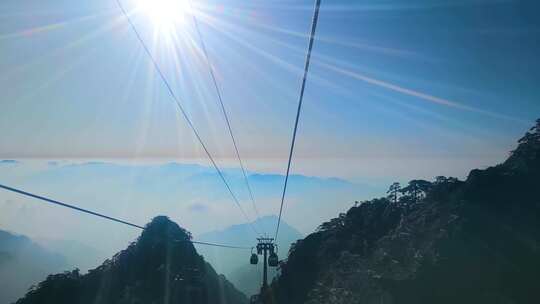 安徽黄山风景视频素材