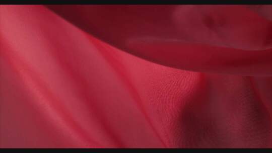 红绸红布飘动背景