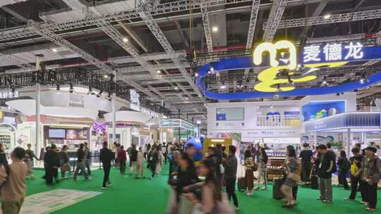 第八届进博会7.1馆农食产品展区进口博览