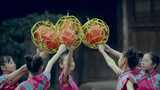 民俗绣球灯舞蹈表演高清在线视频素材下载
