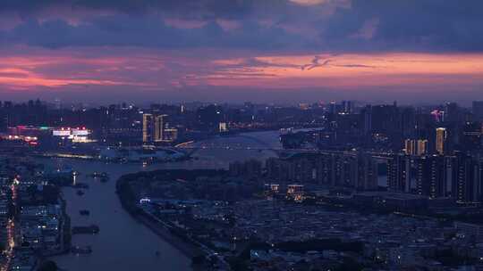 广州番禺洛溪 沙溪 厦滘夜景