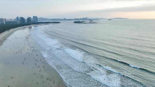 东山岛海岸线视频素材模板下载