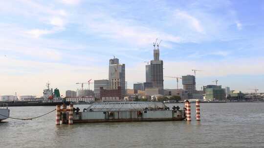 上海外滩延时 城市建筑风光