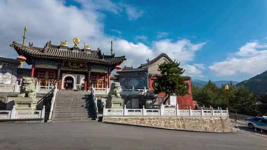 山西五台山广化寺实拍