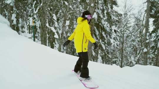 女子单板滑雪