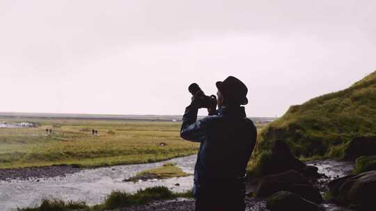 Seljalandsfoss，瀑布，冰岛