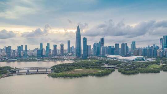 深圳湾人才公园深圳城市地标