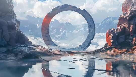 科幻宇宙星际之门 平行宇宙空间 穿越时空