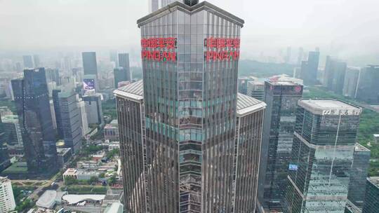 深圳航拍 平安总部