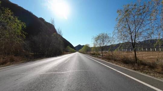 城市道路开车第一视角  记录仪视角