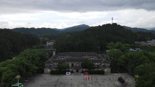 福建古田会议纪念馆航拍