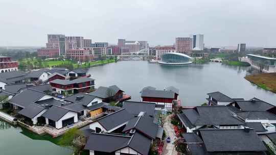 华为研发中心 上海 青浦 练秋湖