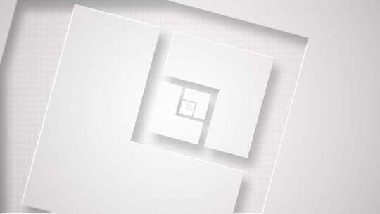 极简主义白色几何抽象背景视频素材模板下载