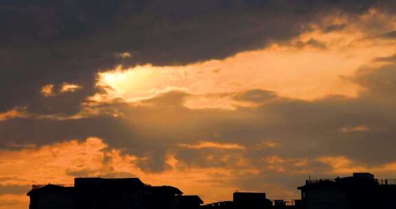 夕阳 晚霞 天空 治愈系 黄昏 唯美