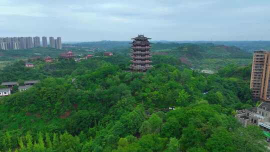 资阳字库山公园 资阳市字库山公园