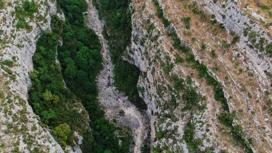 Verdon Gorge，河，峡谷，桥