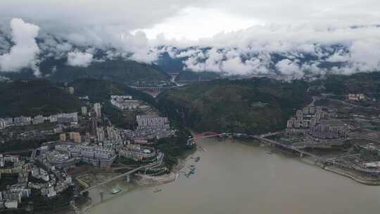 长江三峡巫峡风光