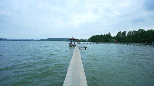 武汉东湖风景区听涛泳场