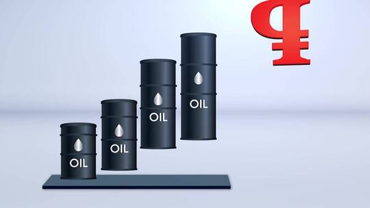 供求关系，卢布促进石油的价格上涨