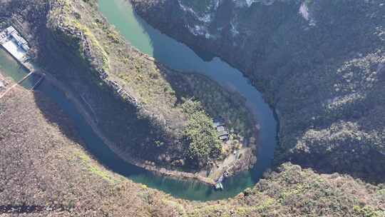 湖北襄阳南漳春秋寨古城遗址风景