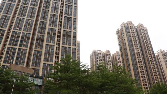 广州海珠住宅区视频素材模板下载