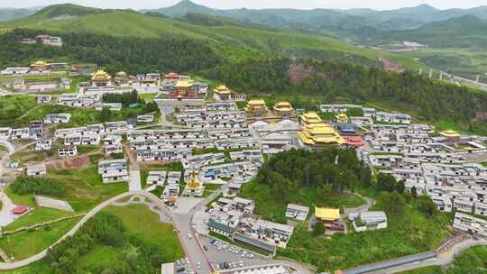 四川郎木寺甘肃甘南赛赤寺格尔底寺