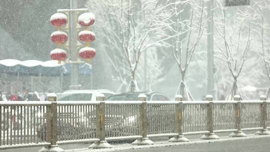 北京雪景视频素材模板下载