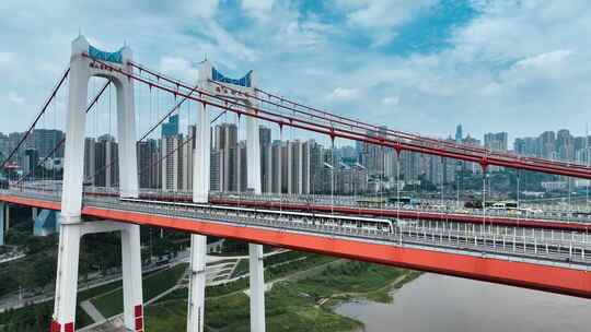 重庆轨道交通跟拍航拍
