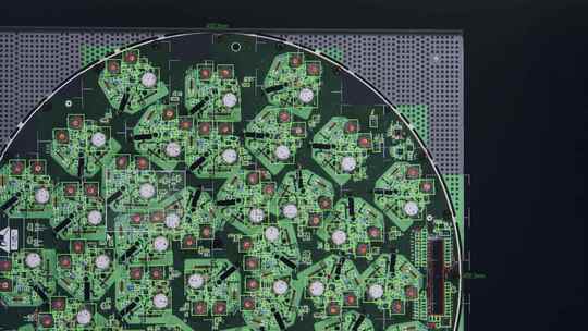 电路板工程打样视频素材模板下载