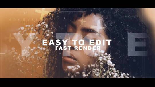 时尚潮流快闪电商照片展示宣传AE模板